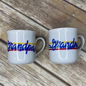 Vintage Cups -Grandma and Grandpa